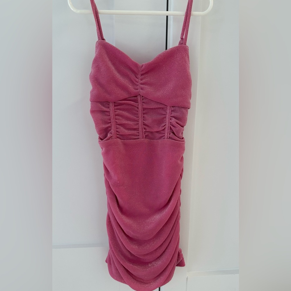 Katie J NYC Pink Formal Kids Dress